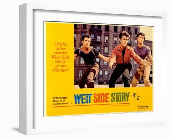 West Side Story, Jose De Vega, George Chakiris, 1961-null-Framed Art Print