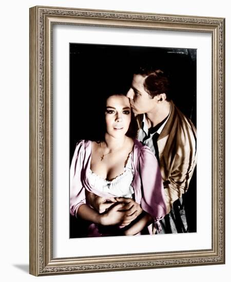 West Side Story, L-R: Natalie Wood, Richard Beymer, 1961-null-Framed Photo