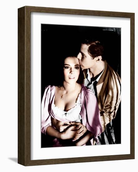 West Side Story, L-R: Natalie Wood, Richard Beymer, 1961-null-Framed Photo