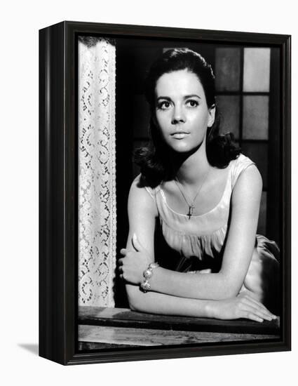 West Side Story, Natalie Wood, 1961-null-Framed Stretched Canvas