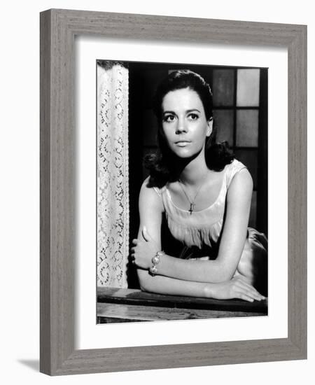 West Side Story, Natalie Wood, 1961-null-Framed Photo