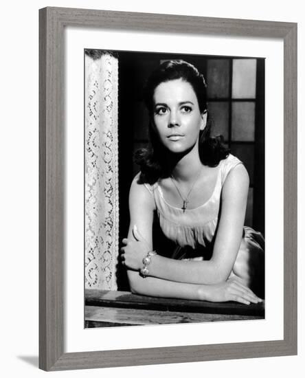 West Side Story, Natalie Wood, 1961-null-Framed Photo