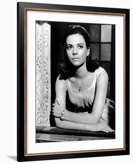 West Side Story, Natalie Wood, 1961-null-Framed Photo