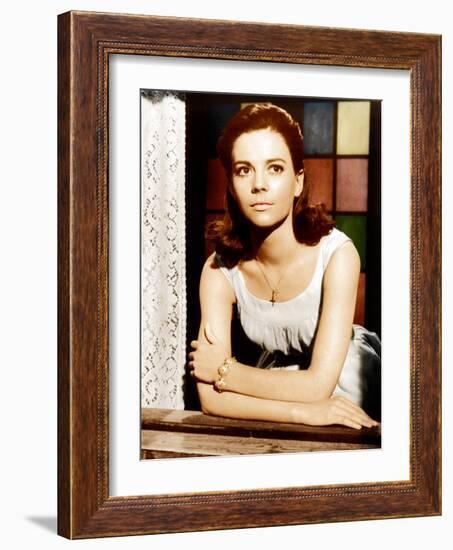 West Side Story, Natalie Wood, 1961-null-Framed Photo