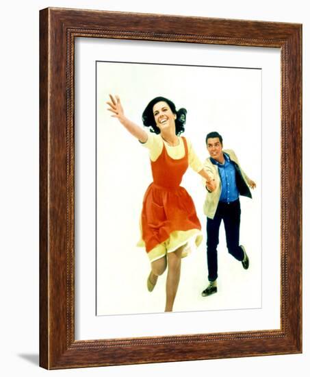 West Side Story Natalie Wood and Richard Beymer, 1961-null-Framed Photo