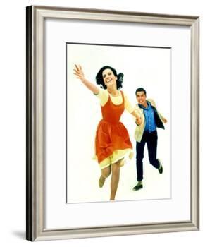 West Side Story Natalie Wood and Richard Beymer, 1961-null-Framed Photo