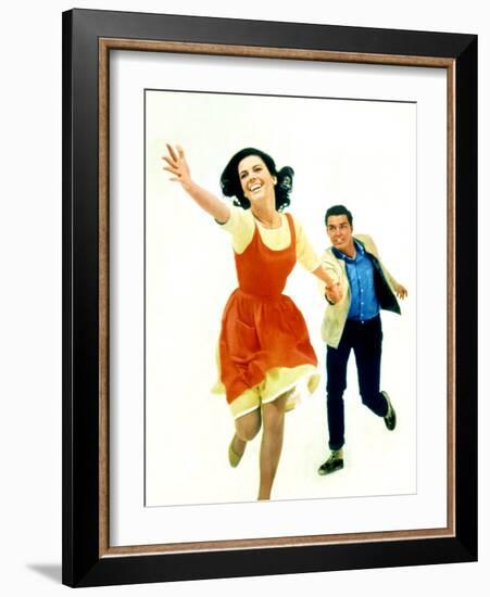 West Side Story Natalie Wood and Richard Beymer, 1961-null-Framed Photo