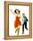 West Side Story Natalie Wood and Richard Beymer, 1961-null-Framed Stretched Canvas