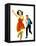 West Side Story Natalie Wood and Richard Beymer, 1961-null-Framed Stretched Canvas