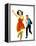 West Side Story Natalie Wood and Richard Beymer, 1961-null-Framed Stretched Canvas