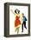 West Side Story. Natalie Wood and Richard Beymer, 1961-null-Framed Stretched Canvas