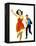 West Side Story. Natalie Wood and Richard Beymer, 1961-null-Framed Stretched Canvas