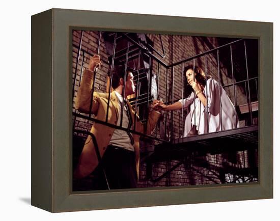 West Side Story, Natalie Wood, Richard Beymer, 1961-null-Framed Stretched Canvas