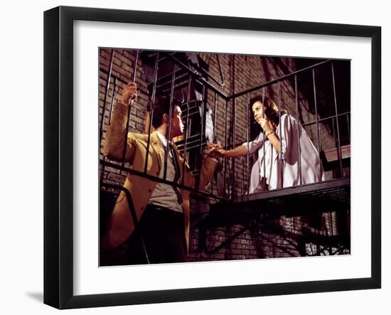 West Side Story, Natalie Wood, Richard Beymer, 1961-null-Framed Photo