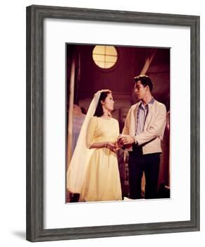 West Side Story, Natalie Wood, Richard Beymer, 1961-null-Framed Photo