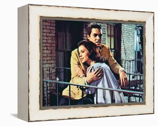 West Side Story, Natalie Wood, Richard Beymer, 1961-null-Framed Stretched Canvas