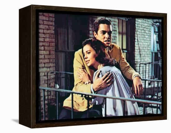 West Side Story, Natalie Wood, Richard Beymer, 1961-null-Framed Stretched Canvas