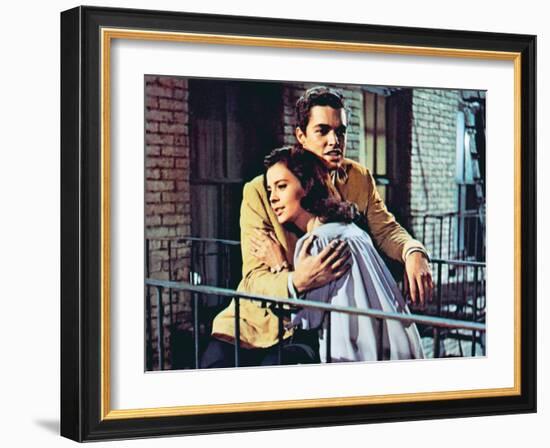 West Side Story, Natalie Wood, Richard Beymer, 1961-null-Framed Photo