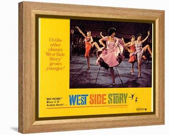 West Side Story, Rita Moreno, 1961-null-Framed Stretched Canvas