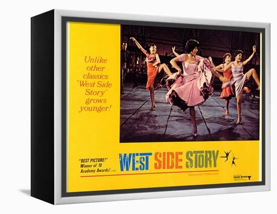 West Side Story, Rita Moreno, 1961-null-Framed Stretched Canvas