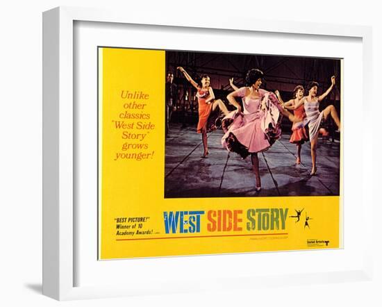 West Side Story, Rita Moreno, 1961-null-Framed Art Print