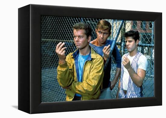 West Side Story, Russ Tamblyn, Tucker Smith, Tony Mordente, 1961-null-Framed Stretched Canvas