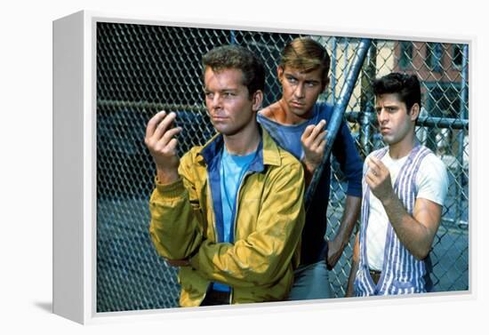 West Side Story, Russ Tamblyn, Tucker Smith, Tony Mordente, 1961-null-Framed Stretched Canvas