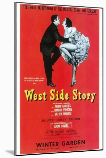 West Side Story-null-Mounted Art Print