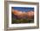 West Temple, Altar of Sacrifice, and Sundial at Sunrise, Zion NP, Utah-Howie Garber-Framed Photographic Print