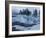 West Thumb Basin Winter Landscape, Yellowstone National Park, UNESCO World Heritage Site, Wyoming, -Kimberly Walker-Framed Photographic Print