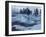 West Thumb Basin Winter Landscape, Yellowstone National Park, UNESCO World Heritage Site, Wyoming, -Kimberly Walker-Framed Photographic Print