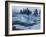 West Thumb Basin Winter Landscape, Yellowstone National Park, UNESCO World Heritage Site, Wyoming, -Kimberly Walker-Framed Photographic Print