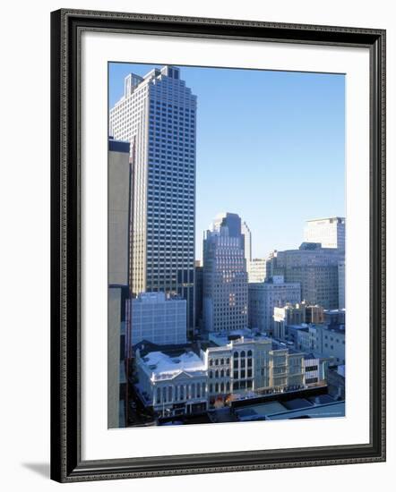 West Towards Canal and Central Business District-Barry Winiker-Framed Photographic Print