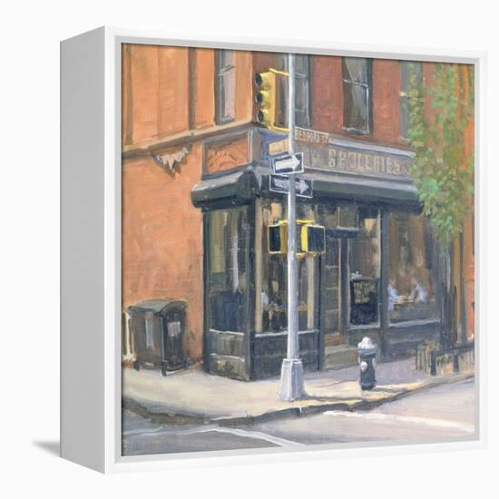 West Village Corner Shop, 1997-Julian Barrow-Framed Premier Image Canvas