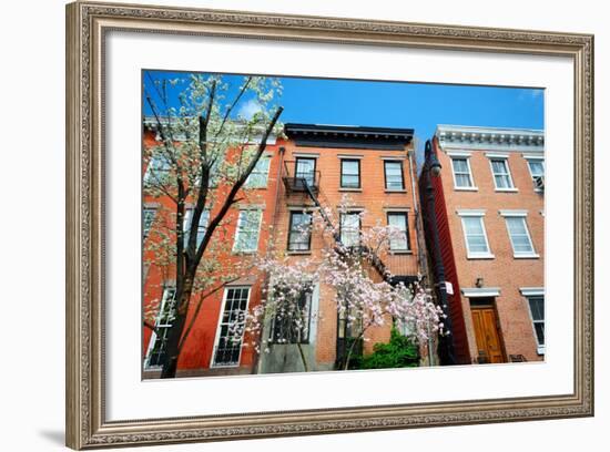 West Village New York City Apartments in the Springtime-SeanPavonePhoto-Framed Photographic Print