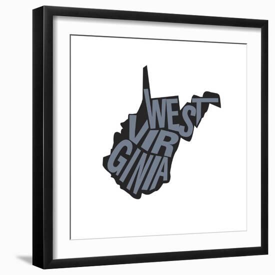 West Virgina-Art Licensing Studio-Framed Giclee Print