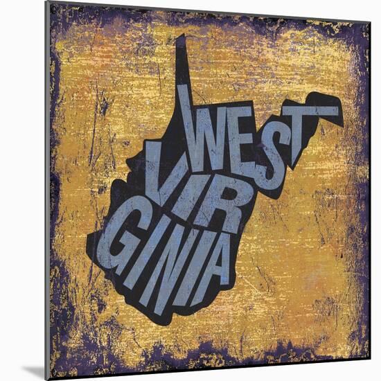 West Virgina-Art Licensing Studio-Mounted Giclee Print