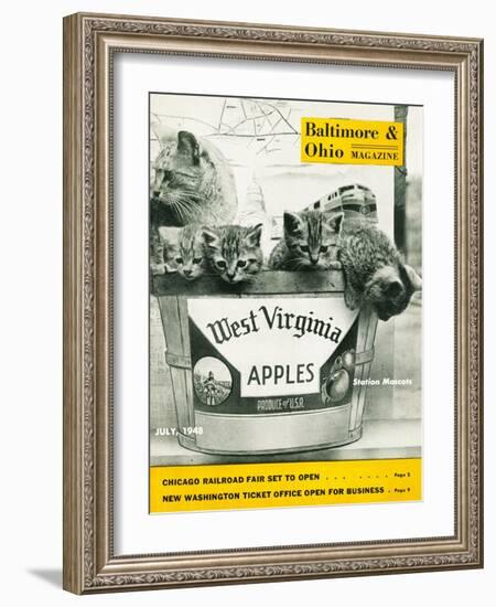 West Virginia Apples-null-Framed Giclee Print