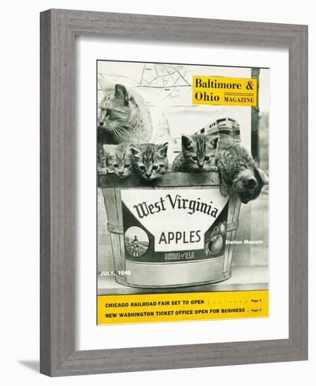 West Virginia Apples-null-Framed Giclee Print