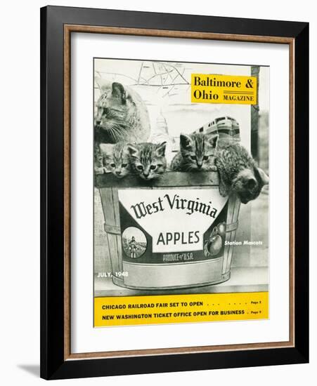 West Virginia Apples-null-Framed Giclee Print