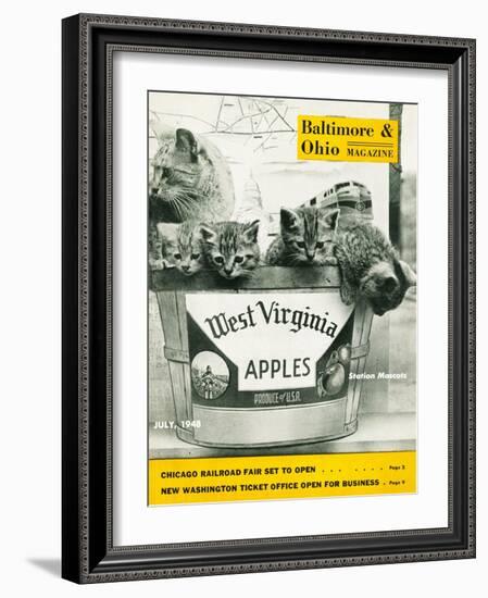 West Virginia Apples-null-Framed Giclee Print