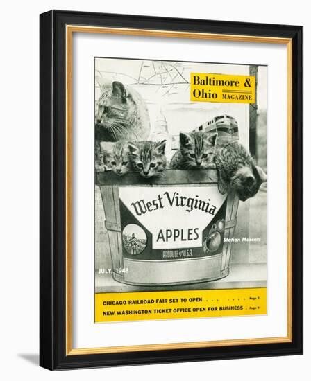 West Virginia Apples-null-Framed Giclee Print