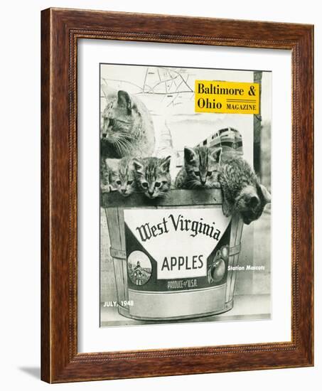 West Virginia Apples-null-Framed Giclee Print