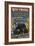 West Virginia - Black Bear Family-Lantern Press-Framed Art Print