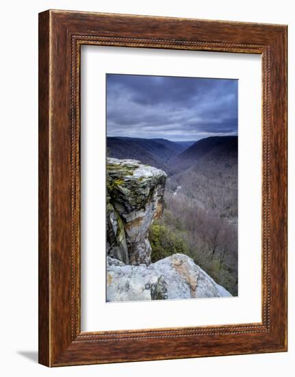 West Virginia, Blackwater Falls State Park. Landscape from Lindy Point at Sunset-Jaynes Gallery-Framed Photographic Print