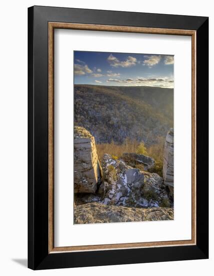 West Virginia, Blackwater Falls State Park. Landscape from Lindy Point-Jaynes Gallery-Framed Photographic Print