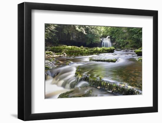 Westburton Waterfall, Westburton, Yorkshire Dales, Yorkshire, England, United Kingdom, Europe-Markus Lange-Framed Photographic Print