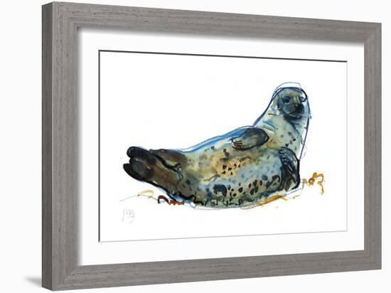 Westcove seal, 2019,-Mark Adlington-Framed Giclee Print