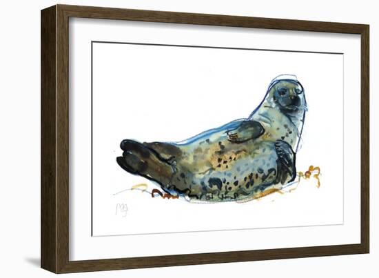 Westcove seal, 2019,-Mark Adlington-Framed Giclee Print