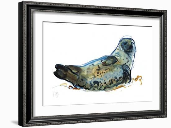 Westcove seal, 2019,-Mark Adlington-Framed Giclee Print